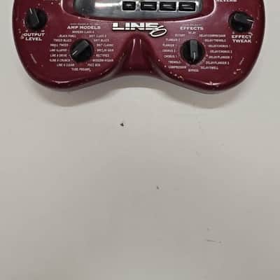 Line 6 POD 2.0 Multi-Effect and Amp Modeler 2010s - Red image 1