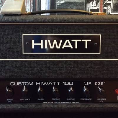 Hiwatt Custom 100 "Jimmy Page" image 1