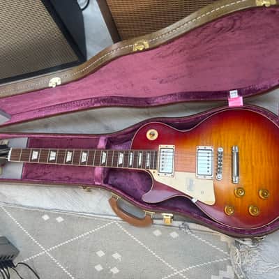 Gibson Custom Shop Historic R8 Les Paul Vintage Cherry Sunburst VOS Left Handed image 5