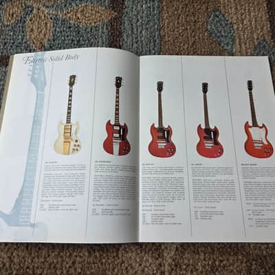 Vintage 1966 Gibson Full-Line Full-Color Catalog! Rare, Original Case Candy, Paperwork! image 5