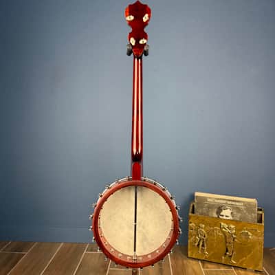 Custom Deering Eagle II 19-Fret Tenor Openback Banjo image 4