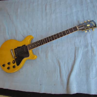 1961 Gibson Les Paul Special TV Yellow Original Crown Inlay Super Clean W/OSC image 2