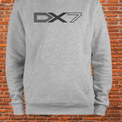 DX7 Synth Hoodie: Black, Gray, White - Small, Medium, Large, XL, XXL image 2