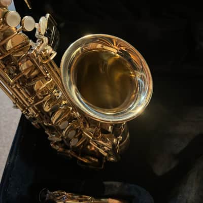 Selmer-Paris Super Action 80 Series II 1990 Alto Saxophone - Gold Laquer image 4