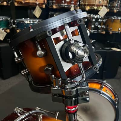 ~WOW!~ Odery Custom Drums Araucaria 3-Piece 10/13/18" Drum Kit Set in Sunset Burst w/ Matching 13" Snare Drum, Solid Aluminum Hoops & Deluxe Cases image 5