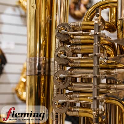Miraphone 90A Kaiser-Tuba - 5/4 Size, Rotary Valves, Lacquer (Ex-USAF) image 17
