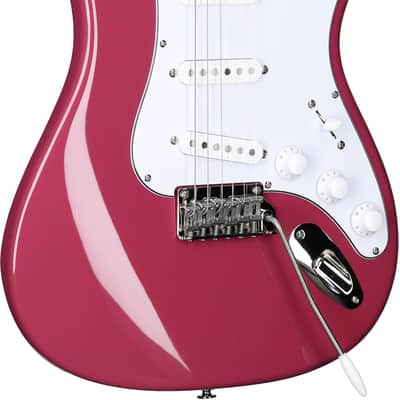 2022 PRS SE Silver Sky Electric Guitar - Dragon Fruit image 2