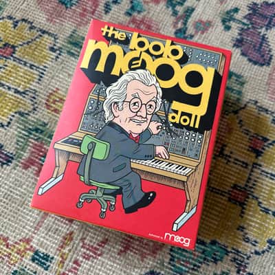Bob Moog Doll action Figure with Minimoog Model D Unopened w/ Box Very Rare image 4