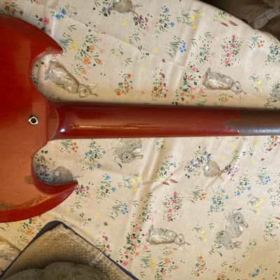 Gibson '61 SG / Les Paul Reissue with Deluxe Vibrola 1999 - 2002 - Heritage Cherry image 22