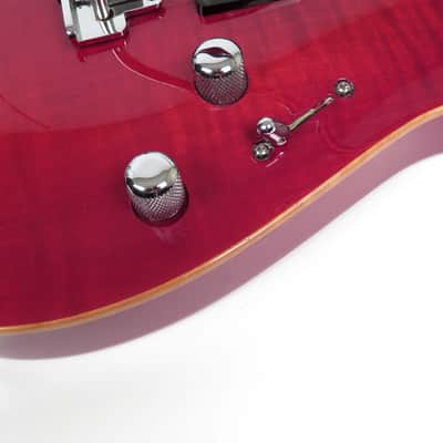 2000 Fender Showmaster FMT Custom Shop - Bing Cherry Transparent - Carved Flame Top Strat - COA and Case image 19