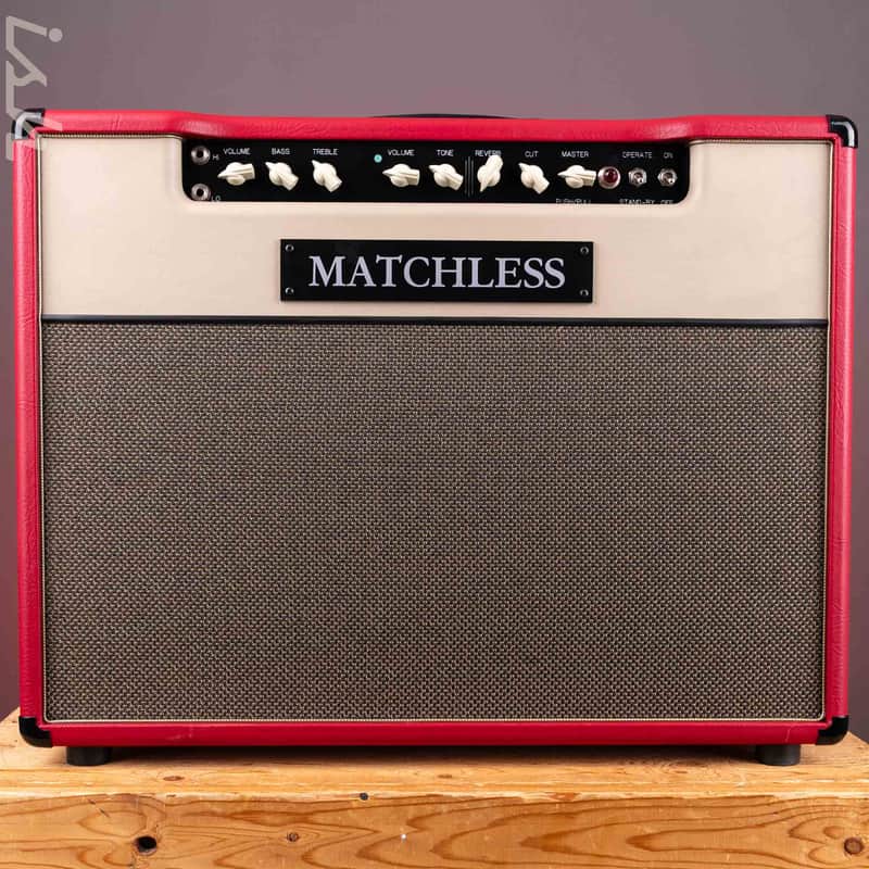 Matchless DC-30 Reverb 212 Combo Red/Cream/Gold Tolex