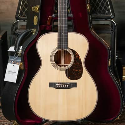 Martin Custom Style 45 000 Acoustic - Cocobolo/European High-Altitude Swiss Spruce, Natural with Hardshell Case image 19