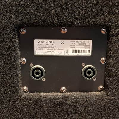 Markbass Traveler 151P 400-Watt 1x15" Bass Speaker Cabinet 2006 - Present - Black image 4