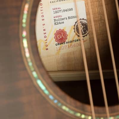 Immagine Taylor Koa Series | Builder's Edition K24ce - 9
