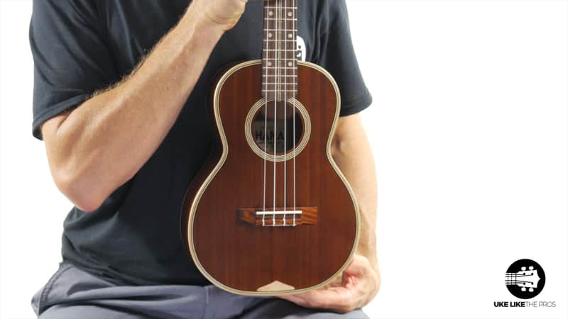 Ohana TK-39 Vintage Tenor Ukulele Solid Mahogany "Tinman" image 1