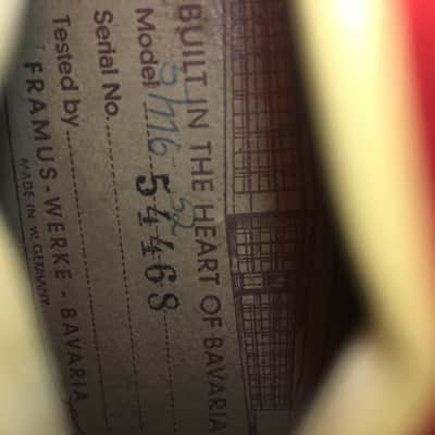 Framus Television 1965 - Tobacco Burst image 5