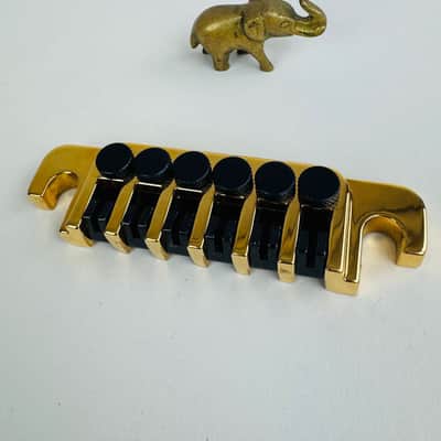 Gibson TP-6 Fine-Tune Tailpiece – Made in USA '80s - Gold image 2