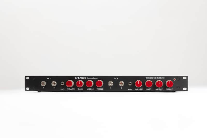 D'Errico Custom VK-R2 preamp (Alembic F2B) STEREO - point to point image 1