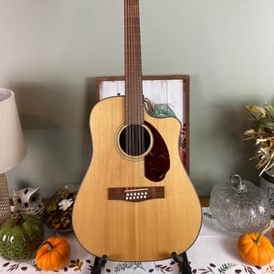 Fender CD-140SCE 12-String Acoustic-Electric Guitar - Natural image 1