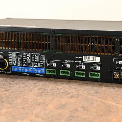 Lab Gruppen C 48:4 4800W 4-Channel Power Amplifier CG01MYV image 9