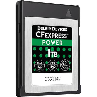 Delkin Devices 1TB CFexpress POWER Memory Card image 3