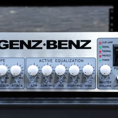 Genz Benz GBE-600 FET / 12AX7 Tube Preamps 625-Watt Bass Amplifier w/Gator Case image 6
