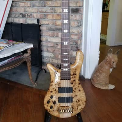 Spector Euro 5LX Lefty Left Handed 2017 Poplar Burl image 3
