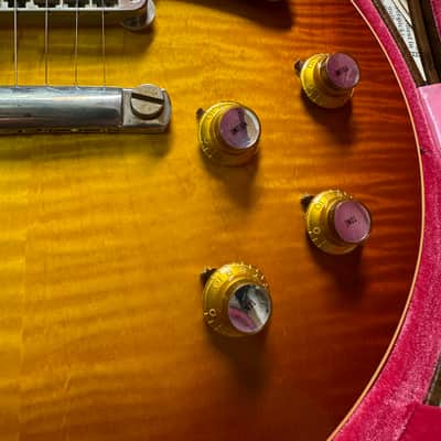 Gibson Custom Shop Les Paul 1960 V2 LTD. ED. Anniv. Reissue 2020 # 001502 - Tomato Soup Burst image 6