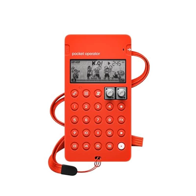 Teenage Engineering CA-X Silicone Pro Case for Pocket Operator PO-133 (Red) image 1