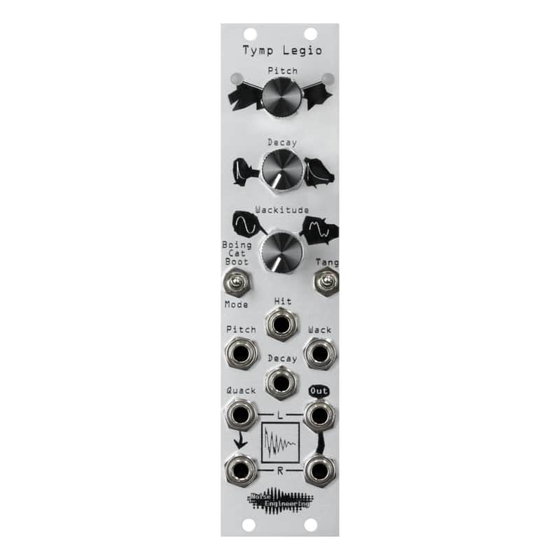 Noise Engineering Tymp Legio Eurorack Percussion Module (Silver) image 1