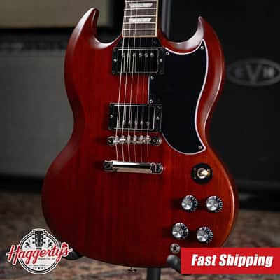 Gibson SG Standard '61 Faded Electric Guitar - Faded Vintage Cherry with Hardshell Case image 1