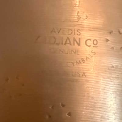 Zildjian Z Custom 22" Ride 1st Gen Mid 90's image 4