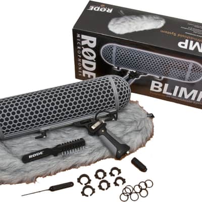 Rode Blimp Windshield and Rycote Shock Mount Suspension System for Shotgun Microphones image 1
