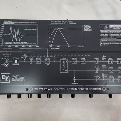 Electro/Voice Vintage AC-one Controller,3-band EQ,X-over 2 Way + Sub Out Made In Germany image 6