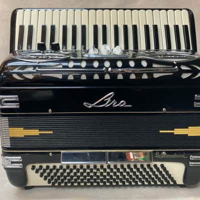 CENTRO-MATIC LIRA 2 REED ACCORDION WITH MICROPHONE #CBFL254-8 image 1