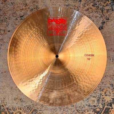 Paiste 2002 Crash 18” 1450 g Amazing Shape! CLEAN! Classic Iconic Tone! WHY PAY $405?? image 1