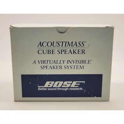 Bose Acoustimass Cube Speaker -Black- Tested image 3