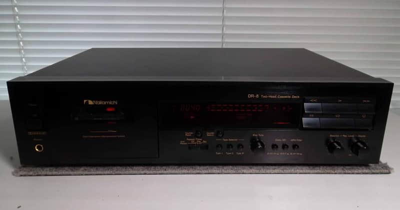 2002 Nakamichi DR-8 Stereo Cassette Deck New Belts & Serviced 06-2022 Excellent Condition #250 image 1