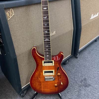 PRS SE Custom 24 Spalted Maple 2018 - Vintage Sunburst image 2