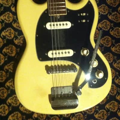 Teisco SG 1970's Cream image 1