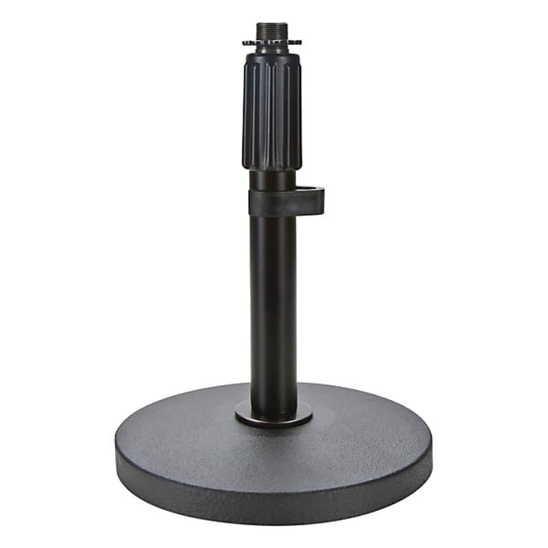 Proline PLDRB1B Round Base Desktop Mic Stand image 1