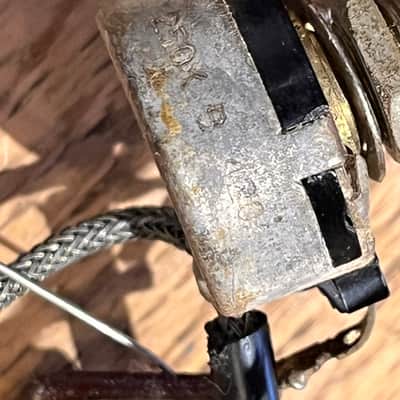 Gibson P90 Complete Harness, Les Paul Jr, SG Junior *ES-125, ES-175, ES-300 1954 - Black Dog Ear Cover image 12
