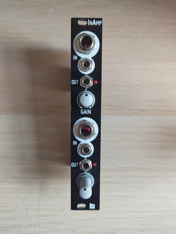 Befaco InAmp Eurorack Synthesizer Module - Black image 1