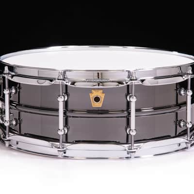 Ludwig Black Beauty 5x14 Snare Drum w/ Tube Lugs image 1
