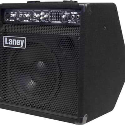 Laney Audiohub Combo AH80 80-Watt 1x10" 3-Channel Keyboard Amp / Mixer 2010s - Black image 3