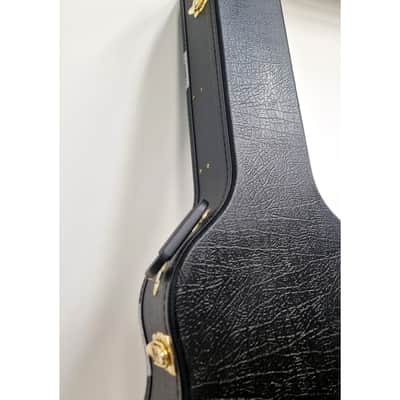 Unbranded Acoustic Guitar Hard Case - Guitar Case - Black - Excellent image 5