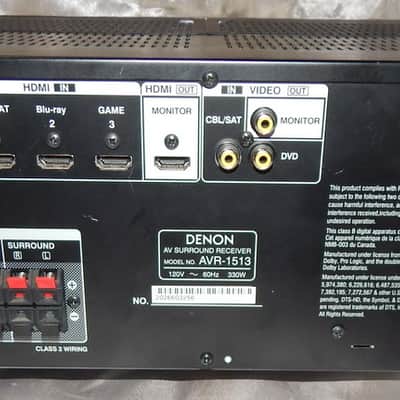 Denon AVR-1513 home theater receiver image 4