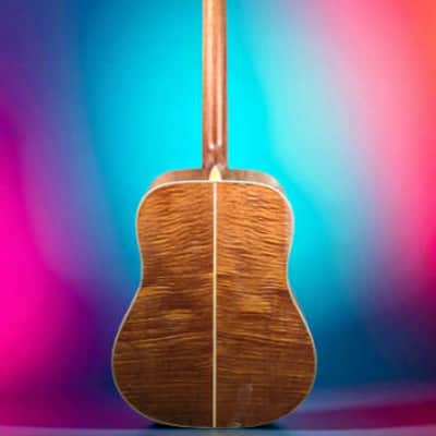 Stagg SA45 D-FM Spruce top w/Flamed Maple back and sides image 3