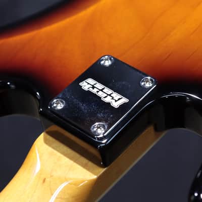 Markbass MB GV 4 Gloxy 3-Tone Sunburst CR MP Passive 4-String Electric Bass w/Bag image 20