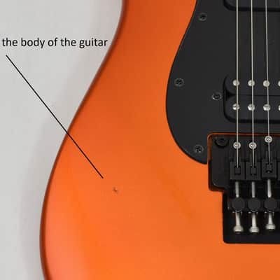 Schecter Sun Valley Super Shredder FR Lambo Orange B-Stock 4135 image 9